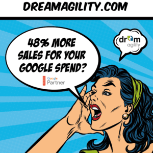 48% more sales for your google spend